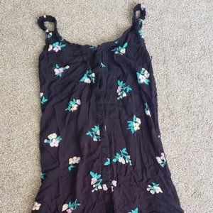 Billabong Women's Button Floral Midi Dress